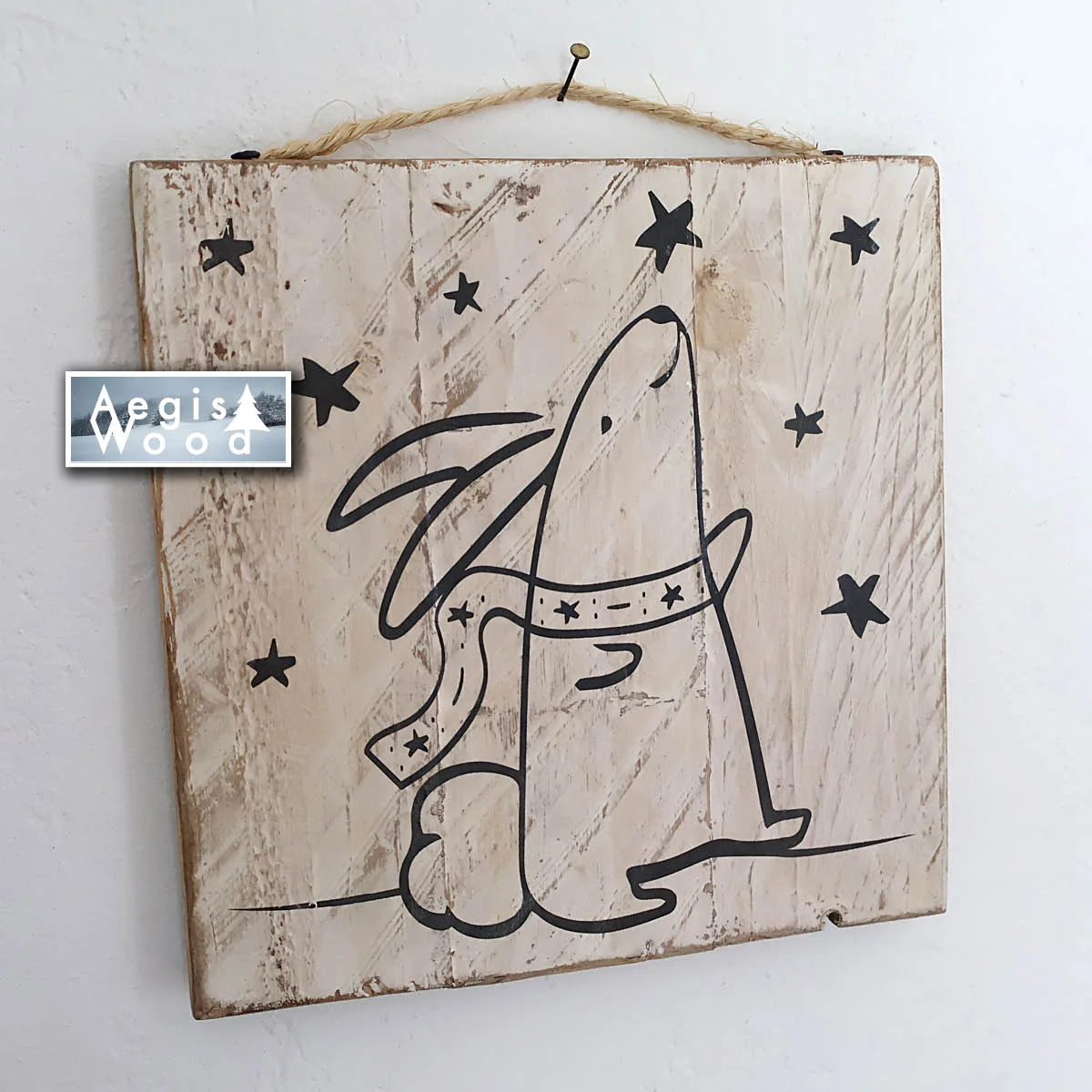 Tableau illustrations recto verso ambiance ludique ski, montagne, personnages rigolos. 21x21cm