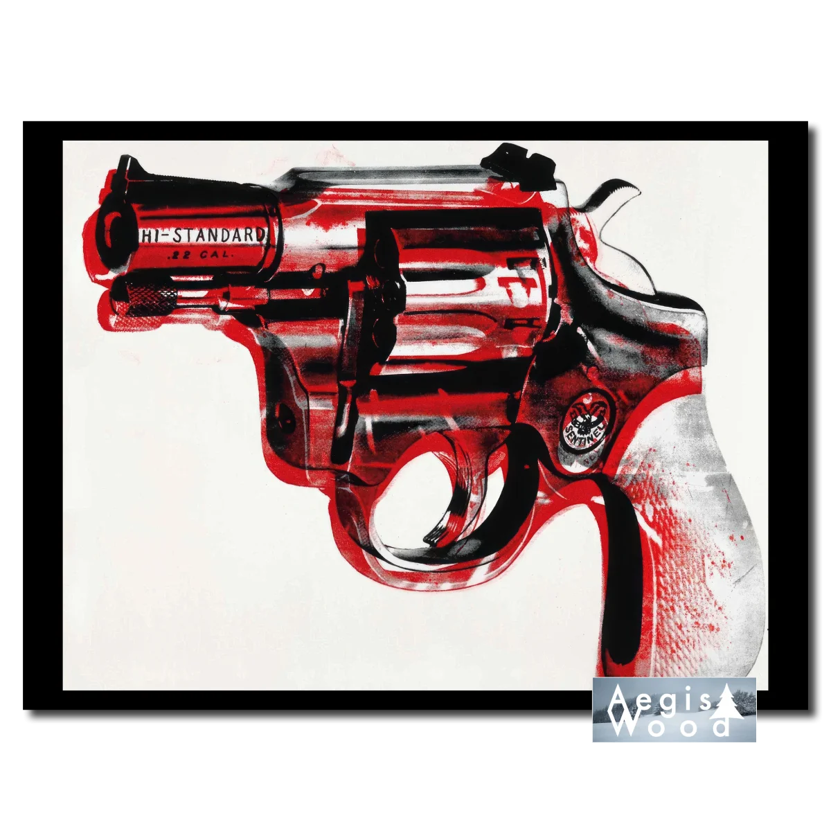 Affiche (reproduction) Gun 2018 Andy Warhol