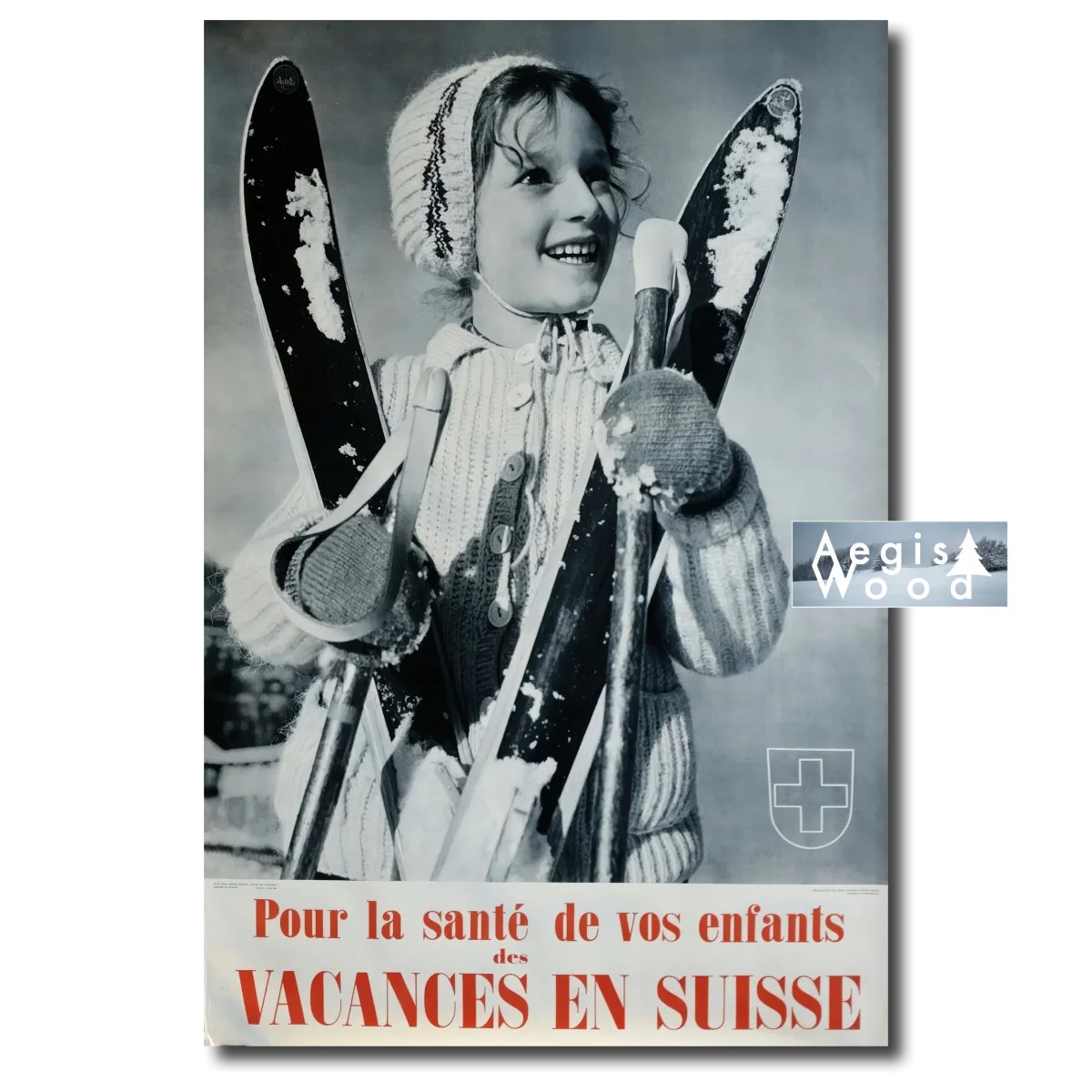 Affiche (reproduction) Otto Furter (1905-1998) Suisse, vers 1955