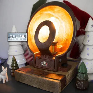 Lampe abreuvoir à vache, ampoule Édison à filament 