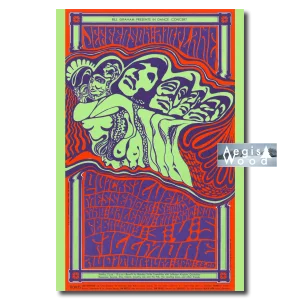 Affiche Bill Graham Presents : Le Psychedelic Trip de San Francisco, 1967