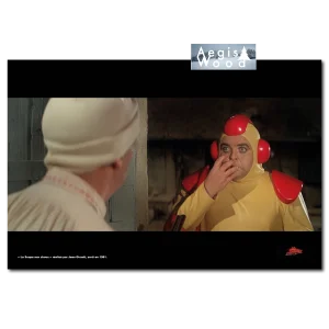 Affiche tirée du film La Soupe aux choux - Girault 1981 - Louis de Funès et l'extraterrestre