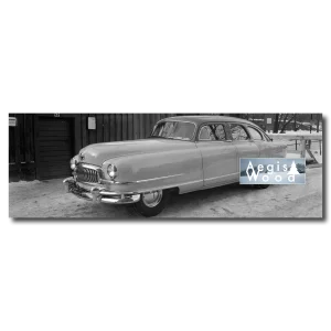 Affiche (reproduction) Nash - Collection Tekniska Museet Suède, voiture américaine vintage
