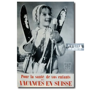 Affiche (reproduction) Otto Furter (1905-1998) Suisse, vers 1955