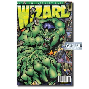Affiche (reproduction) — Couverture du magazine Wizard The Guide to Comics n°60, 1996