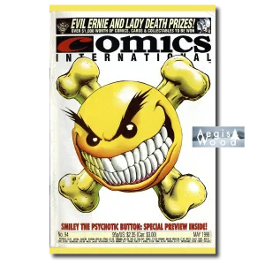 Affiche (reproduction) — Couverture de Comics International n°94 (mai 1998) avec Smiley